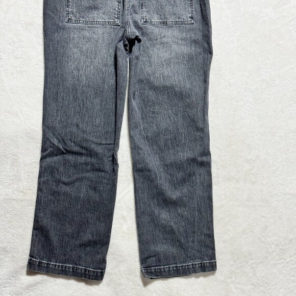 Universal Thread Denim Jean Bib Overalls Black  Women's 2/26R - Picture 12 of 12